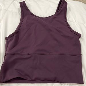 Lululemon Power Pivot Tank Everlux Grape Thistle